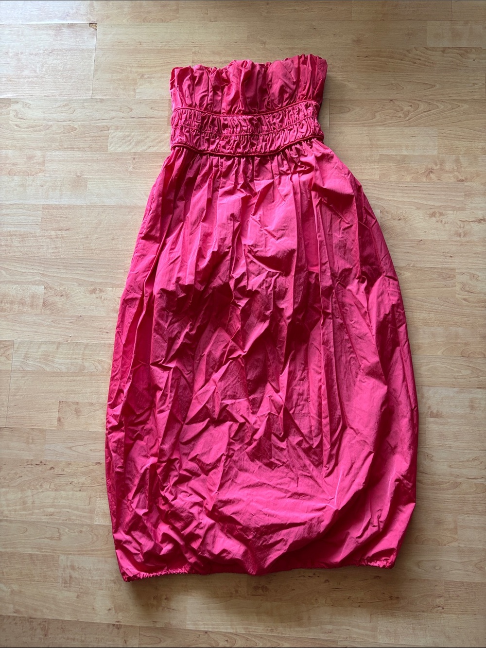 Kenzo Strapless Pink Dress